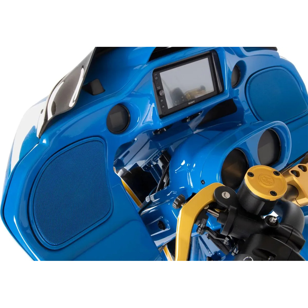 Four-Gauge MLX Series Kit — DAKOTA DIGITAL, Black, Set of 4