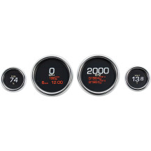 Kit de cuatro indicadores MLX Series — Negro