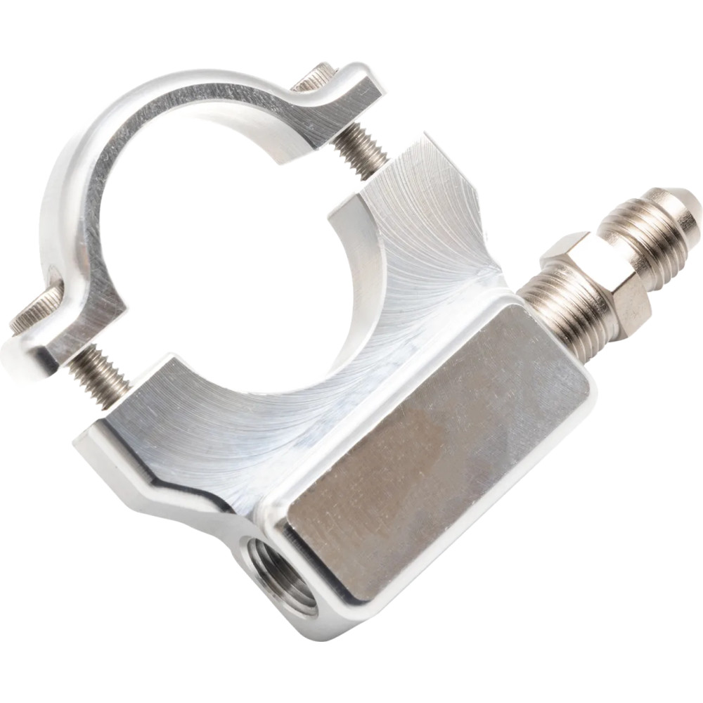 Oil Pressure Gauge Mount — 1" handlebar, Unfinished