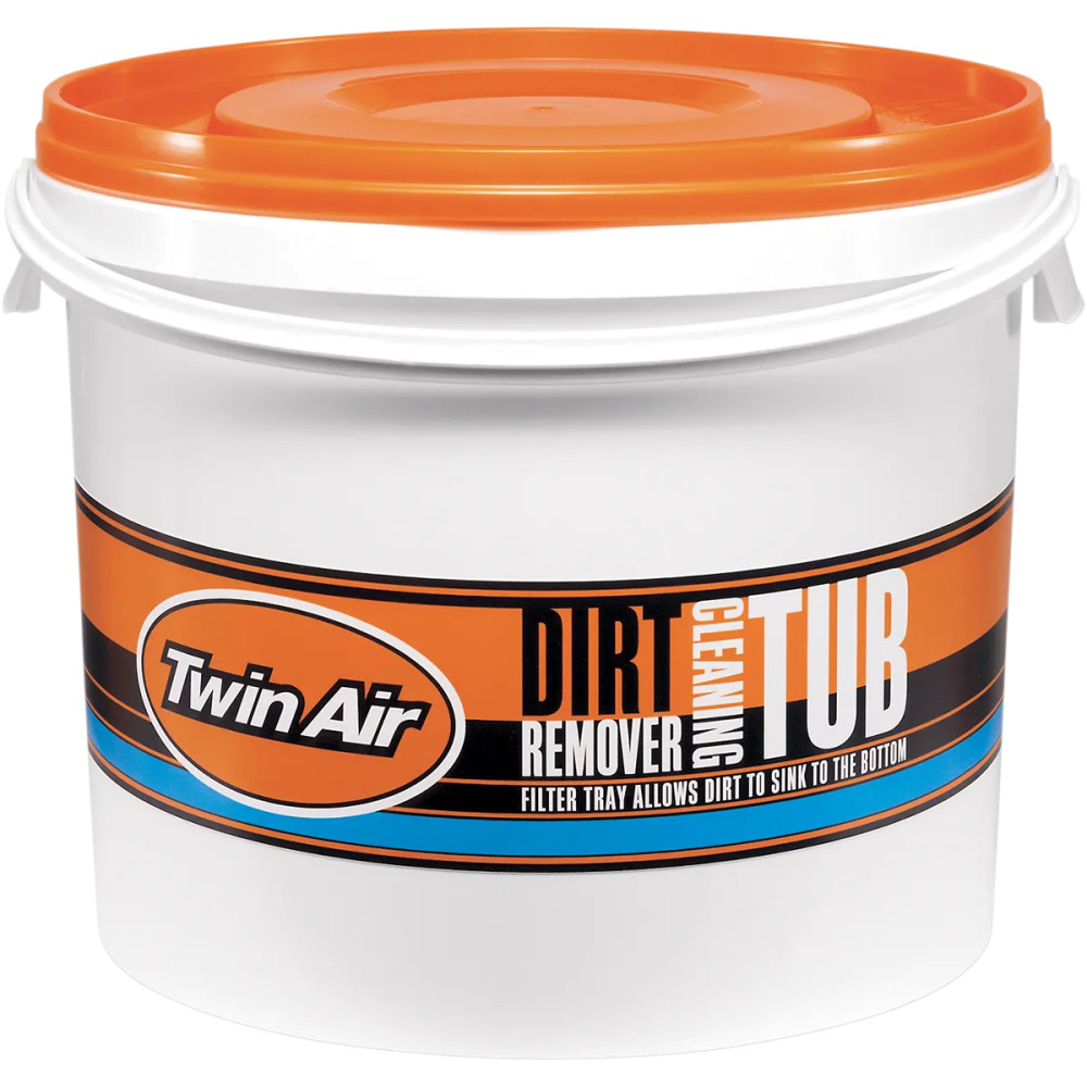 Liquid Cleaning Tub — Air filter, Orange, White