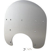 Road King Replacement Plastic — Height 15", Width 23", Headlight cutout 9.5", Solar