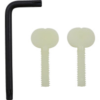 Road King Replacement Plastic — Height 17 in, Width 23 in, Headlight cutout 9-1/2 in, Clear