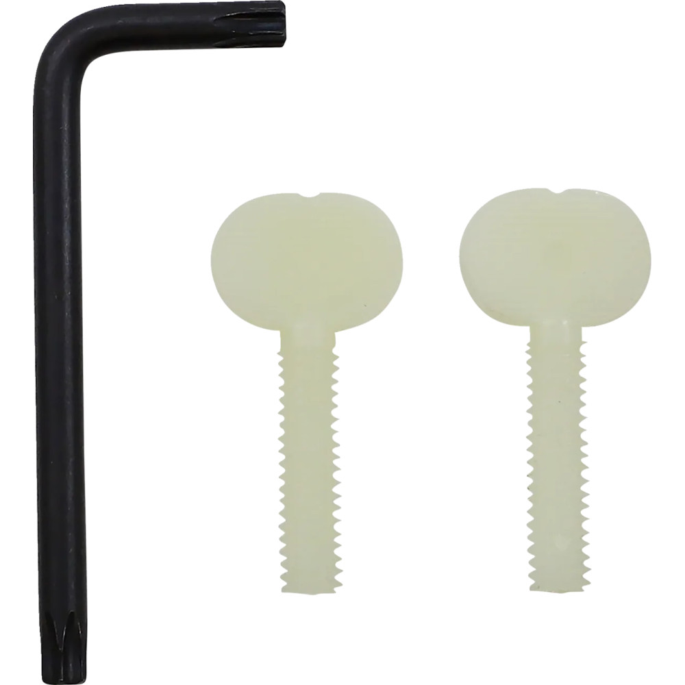 Road King Replacement Plastic — 53.5 cm (21") height, 58.5 cm (23") width, 24 cm (9-1/2") headlight cutout, Clear