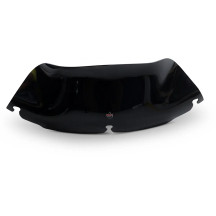 Flare™ Windshield — 6-1/2 in (16.5 cm), black, detachable