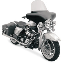 Batwing Fairing Windshield — 12" height, Gray