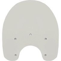 Replacement Plastic Windshield — 43 cm (17"), 58.5 cm (23"), 22 cm (8-3/4") headlight cutout, Solar