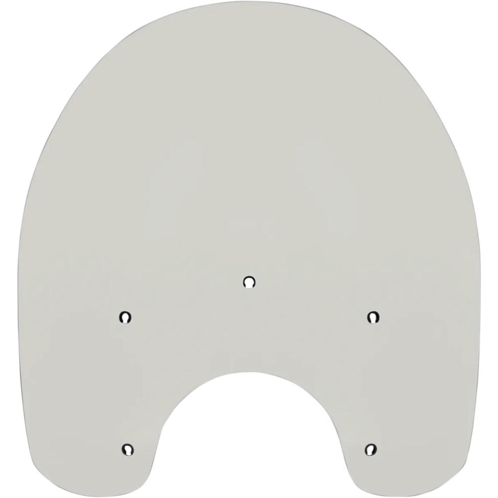 Replacement Plastic Windshield — 43 cm (17"), 58.5 cm (23"), 22 cm (8-3/4") headlight cutout, Solar