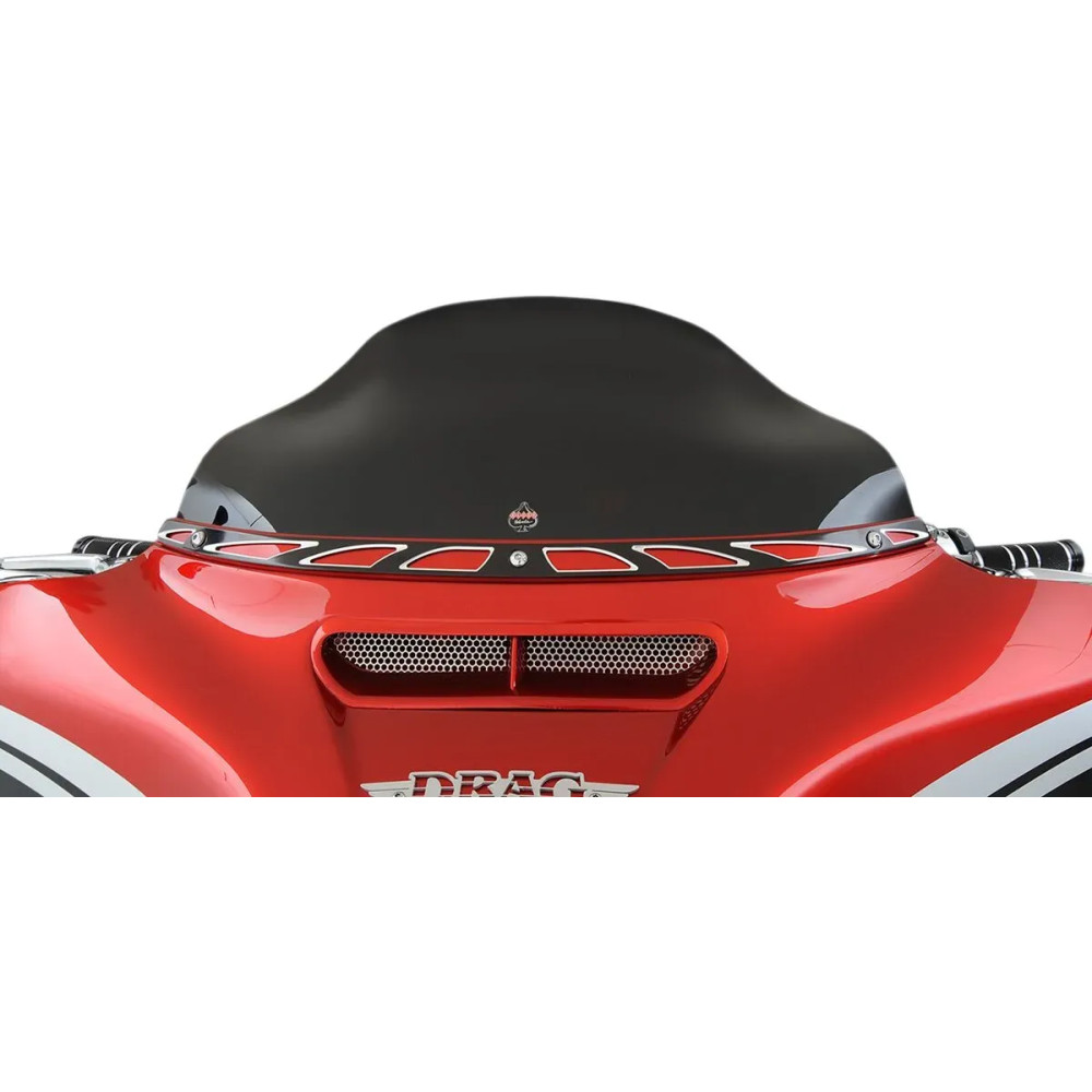 Flare™ Windshield — 6-1/2" height, Black