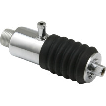 Rear Brake Master Cylinder — 19.1 mm (3/4"), Chrome, Polished