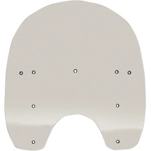 Parabrisas de plástico de repuesto — 43 cm (17") alto, 54,5 cm (21-1/2") ancho, liberación rápida