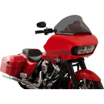 Pro Touring Flare™ Windshield — 12" height, Dark Smoke