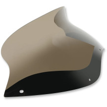 Spoiler Replacement Windshield for OE Fairings — 6-1/2" (16.5 cm), Smoke