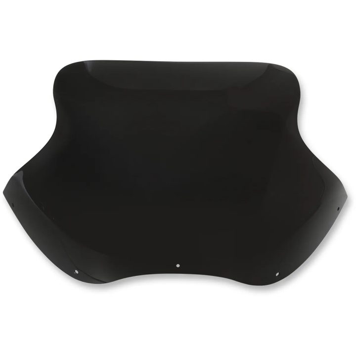 Spoiler Replacement Windshield for OE Fairings — 25.5 cm (10") , Dark Smoke, Fixed