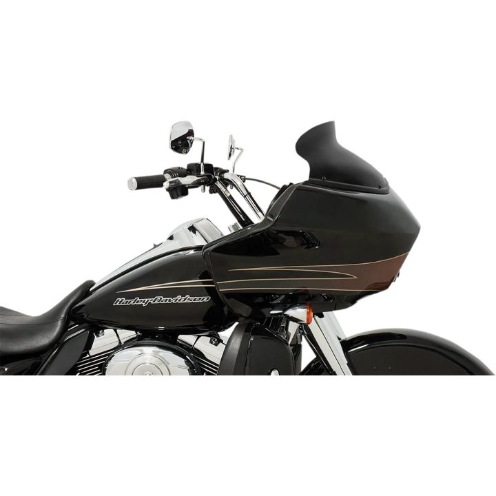 Spoiler Replacement Windshield for OE Fairings — 6-1/2" (16.5 cm), Black