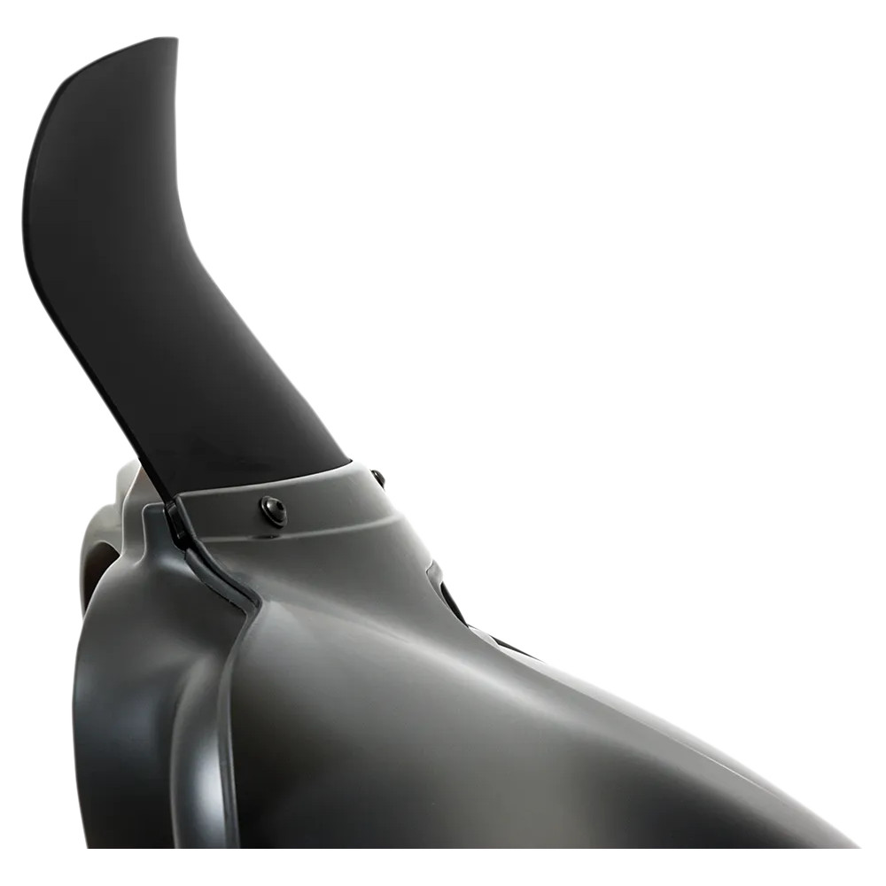 Spoiler Replacement Windshield for OE Fairings — 21.5 cm (8-1/2"), Dark Smoke