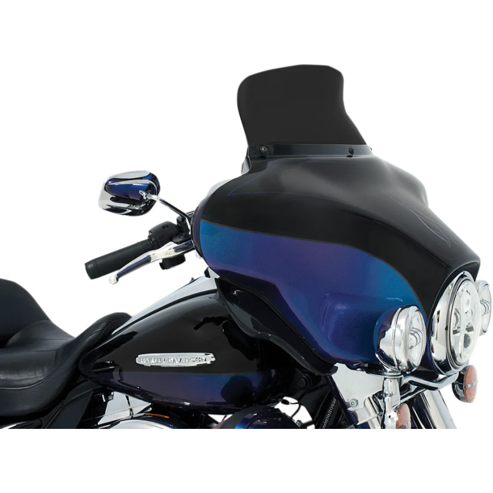 Spoiler Replacement Windshield for OE Fairings — 16.5 cm (6-1/2"), Dark Smoke