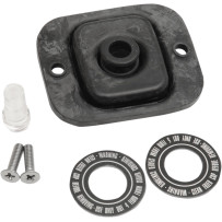Master Cylinder Reservoir Update Kit — Front, Black
