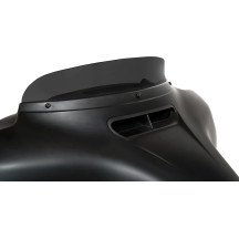 Batwing Spoiler Windshield — 3 in, Black