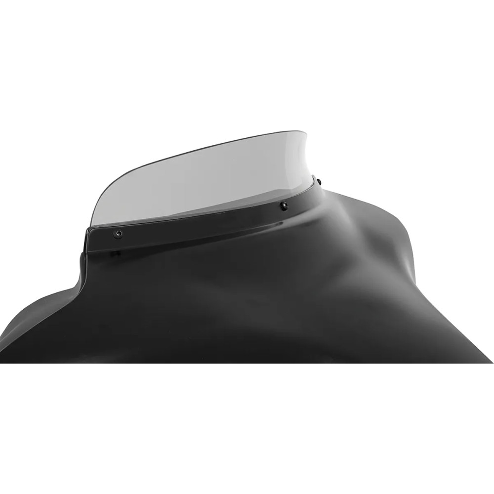 Batwing Spoiler Windshield — 3" height, Clear, Gray