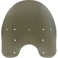 Flare™ Billboard Windshield — 20" height, detachable mount, Gray