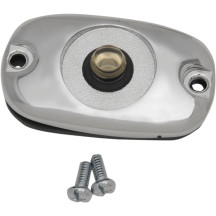 Rear Brake Master Cylinder Cover Kit — Chrome