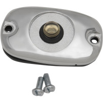 Rear Brake Master Cylinder Cover Kit — Chrome