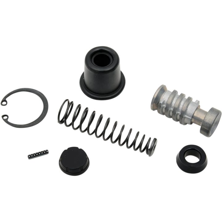 Kit de reconstrucción del cilindro maestro de freno trasero — Montaje trasero, compatible con Sportster H-D, Negro