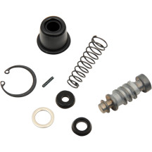 Rear Brake Master Cylinder Rebuild Kit — Black or Silver, fits Sportster H-D models