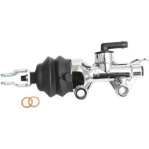 Rear Brake Master Cylinder — 19.1 mm (3/4") bore, chrome polished