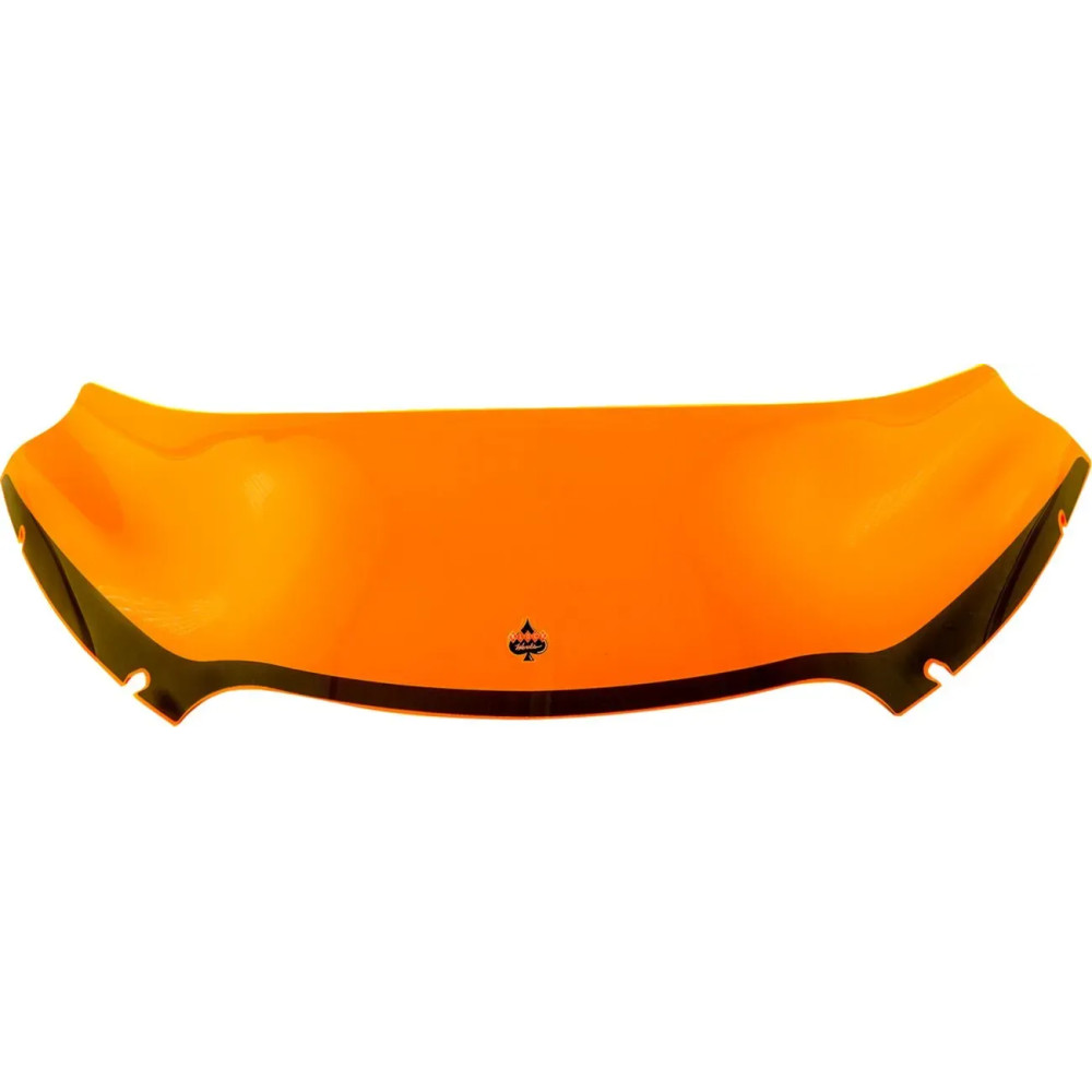 Kolor Flare™ Ice Windshield — 6" (15 cm), Orange, Detachable mount