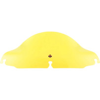 Kolor Flare™ Ice Windshield — 6-1/2" (16.5 cm), Yellow, Detachable