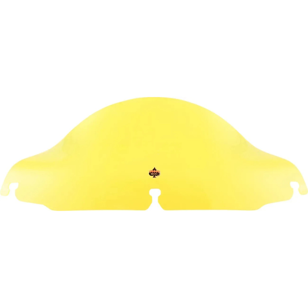 Kolor Flare™ Ice Windshield — 6-1/2" (16.5 cm), Yellow, Detachable