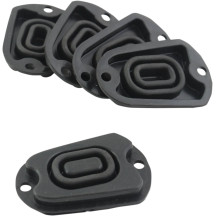 Replacement Gaskets — rear, master cylinder, 5 pack, black