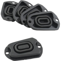 Replacement Gaskets — rear, master cylinder, 5 pack, black