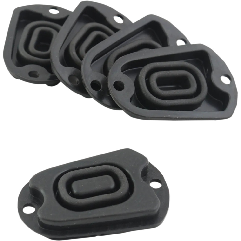 Replacement Gaskets — rear, master cylinder, 5 pack, black