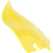 Kolor Flare™ Ice Windshield — 16.5 cm (6-1/2 in), detachable mount, yellow