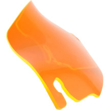 Kolor Flare™ Ice Windshield — 89 mm (3-1/2"), Orange, Detachable