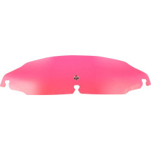 Kolor Flare™ Ice Windshield — 89 mm (3-1/2") height, Pink, Detachable mount