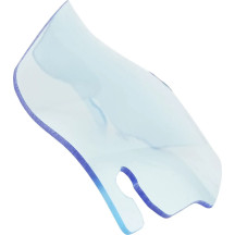 Kolor Flare™ Ice Windshield — 89 mm (3-1/2 in), Blue