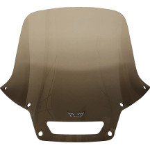 Replacement Windshield — 47 cm (18-1/2") height, 230/231 Series, detachable mount, Light Smoke