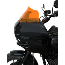 Kolor Flare™ Ice Windshield for FXRP Fairing — 23 cm (9"), Orange