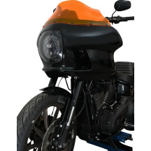 Kolor Flare™ Ice Windshield for FXRP Fairing — 23 cm (9"), Orange