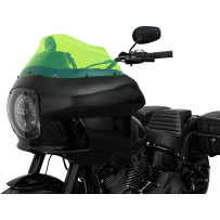 Kolor Flare™ Ice Windshield for FXRP Fairing — 23 cm (9"), Green