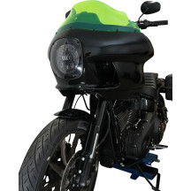 Kolor Flare™ Ice Windshield for FXRP Fairing — 23 cm (9"), Green