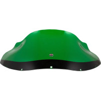 Kolor Flare™ Windshield for FXRP Fairing — 23 cm (9"), green