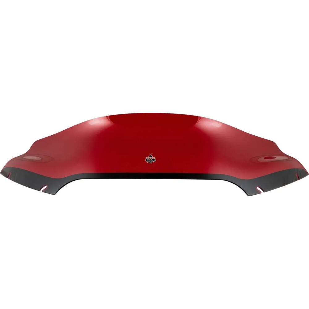 Kolor Flare™ Sport Windshield — 15 cm (6"), detachable, red