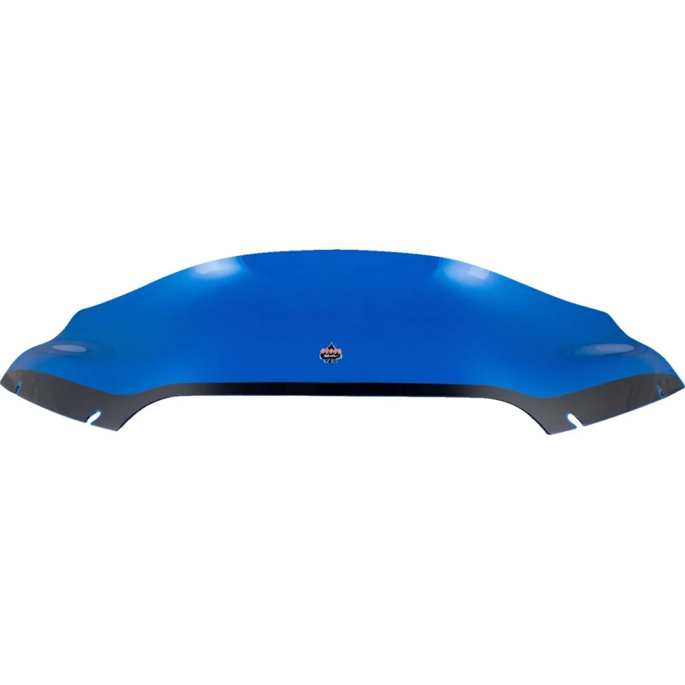 Kolor Flare™ Sport Windshield — 15 cm (6 in), Blue, Detachable