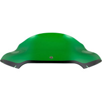 Kolor Flare™ Sport Windshield — 23 cm (9"), Green, Detachable mount