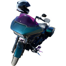 Kolor Flare™ Sport Windshield — 23 cm (9 in), Purple, Detachable mount