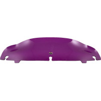 Kolor Flare™ Sport Windshield — 4 in, Purple, Detachable mount